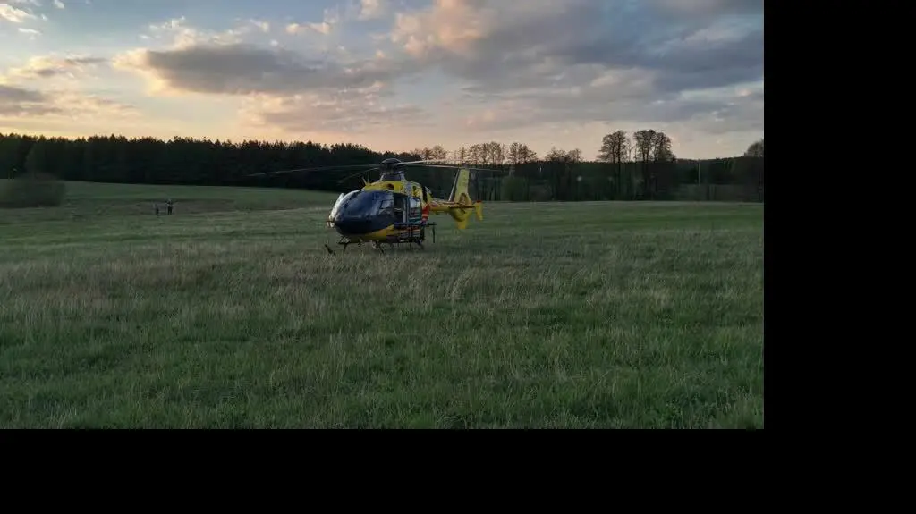 Wypadek z udziałem paralotni