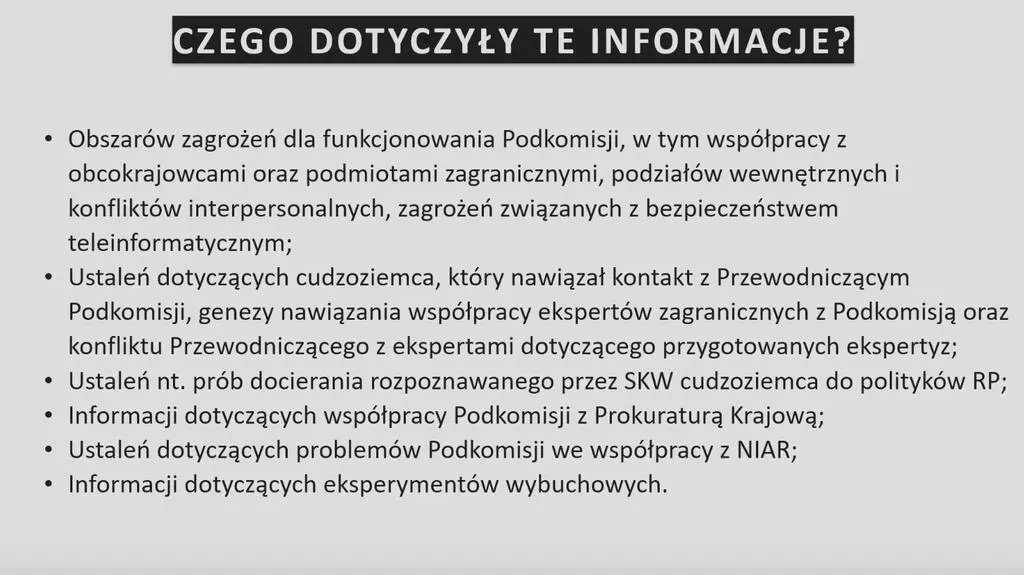 Meldunki do szefa MON Mariusza Błaszczaka. Czego dotyczyły?