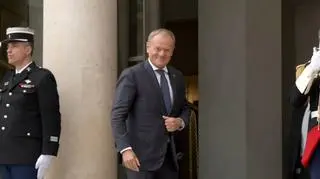 Donald Tusk w Paryżu
