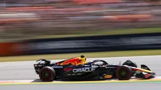 Max Verstappen podczas GP Hiszpanii 