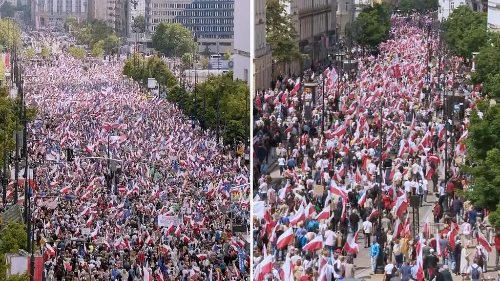 Szacunki frekwencji na marszach