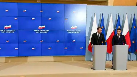 Konferencja prasowa ministra Łukasza Szumowskiego