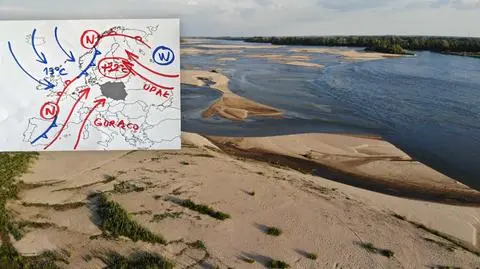 Upał panuje nad Europą, wysychają rzeki. W weekend czeka nas odetchnięcie od spiekoty