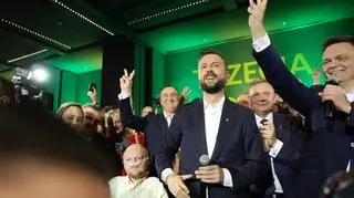 Trzecia Droga z trzecim wynikiem. Wieczór wyborczy 15 października 2023