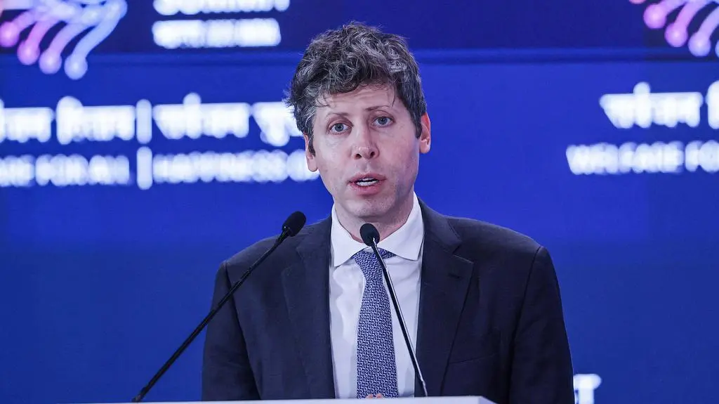 Sam Altman na AI Impact Summit w Delhi