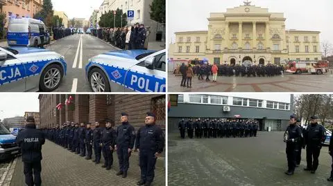 Oddali hołd zastrzelonemu policjantowi. Zawyły syreny w całym kraju