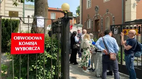 Kolejka do głosowania w Sztokholmie