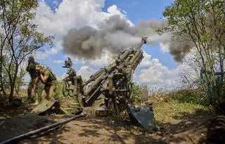 Wojna w Ukrainie, amerykańska haubica M777