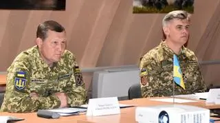 Generał Eduard Moskalow (z lewej) 