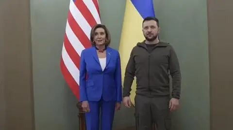 Pelosi w Kijowie: naszym zobowiązaniem jest być z wami, aż ta walka zostanie zakończona