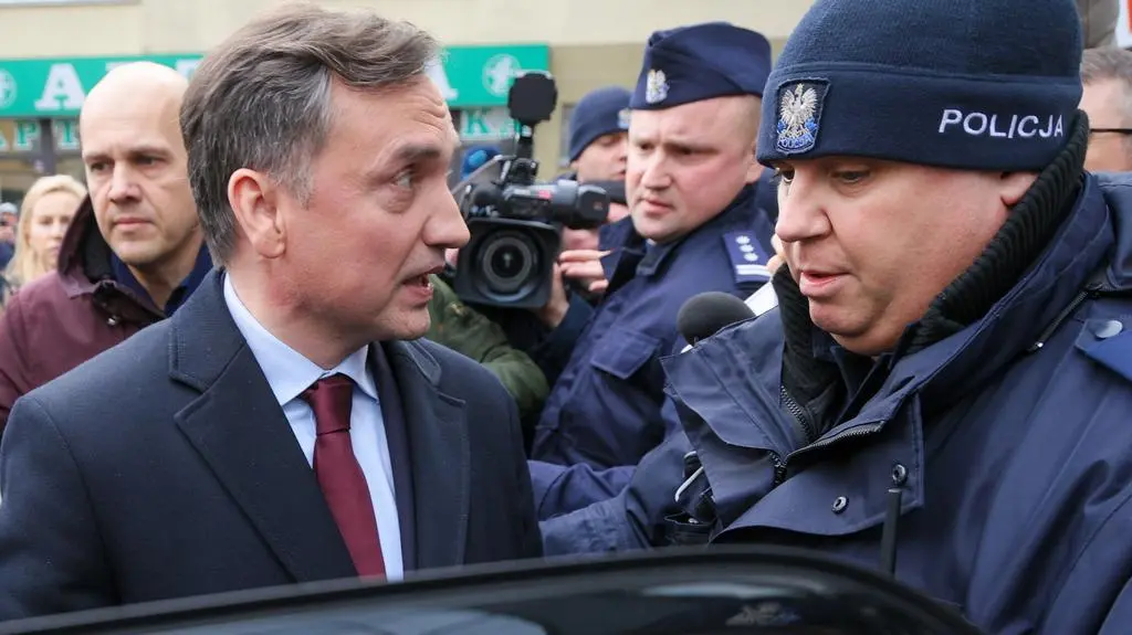 Ziobro został zatrzymany przez funkcjonariuszy