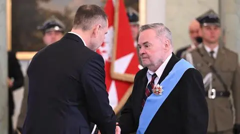 Waldemar Łysiak odznaczony Orderem Orła Białego