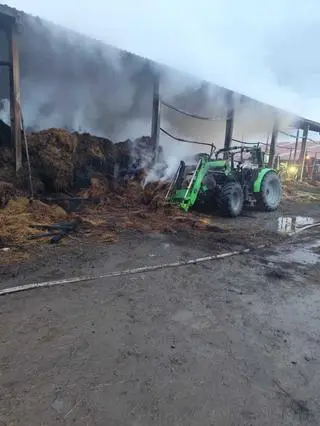 Pożar hali w Facimiechu