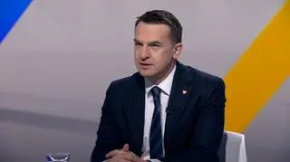 Adam Szłapka w "Rozmowie Piaseckiego" w TVN24 i TVN24+