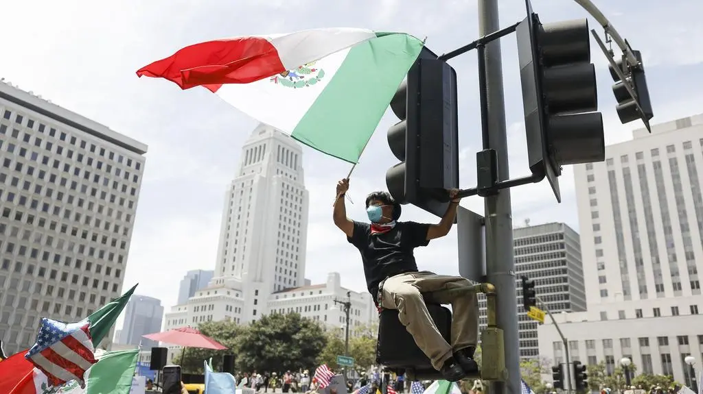 Protest w Los Angeles 