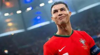 Cristiano Ronaldo podczas Euro 2024