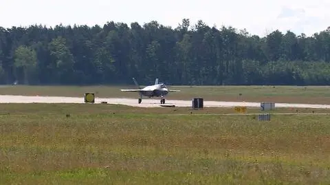 Powitanie F-35. Oglądaj TVN24