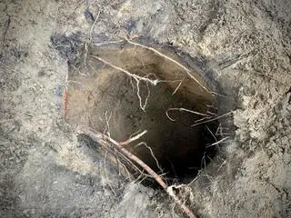 Podziemne przejście pod polsko-białoruską granicą