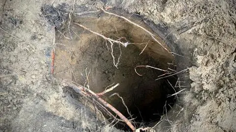 Podziemne przejście pod polsko-białoruską granicą