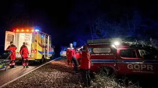 Nocna operacja w Jaskini Salmopolskiej zakończona sukcesem