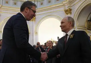 Chcą do Unii, robią interesy z Kremlem. "Chciałbym, żeby Rosjanie znaleźli magiczną formułę"