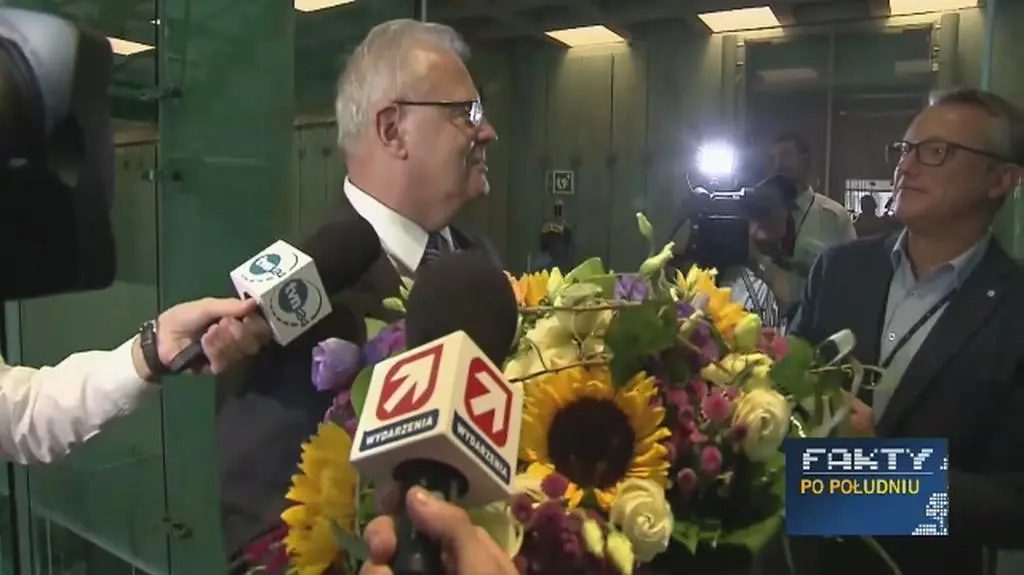 Pożegnanie z sędziami Sądu Najwyższego (materiał Faktów po południu z 13 września)