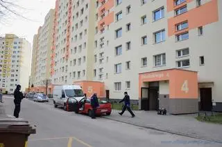 Mieszkańcy zostali ewakuowani do pobliskiej szkoły