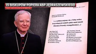 Piętnastu biskupów popiera arcybiskupa Jędraszewskiego