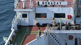 Francuscy żołnierze weszli na pokład tankowca z floty cieni
