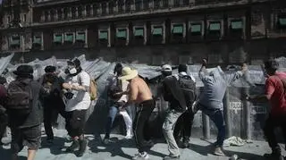 Meksyk. Starcia podczas protestów przeciwko polityce rządu Claudii Sheinbaum