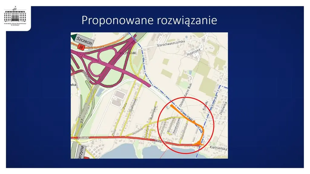Proponowane rozwiązanie, mapa
