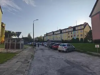 Jedno z osiedli mieszkaniowych na ulicy Wojska Polskiego w Iławie