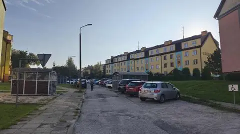 Jedno z osiedli mieszkaniowych na ulicy Wojska Polskiego w Iławie