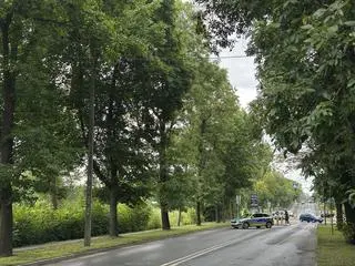 Policjanci dostali wezwanie na ulicę Mikołajczyka