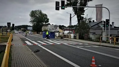 41-latka zmarła po potrąceniu, kierowca odjechał