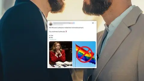 Włochy zakażą małżeństw homoseksualnych? Zmiana jest inna