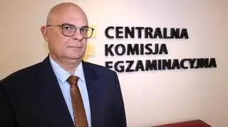 Dyrektor Centralnej Komisji Egzaminacyjnej dr hab. Robert Zakrzewski