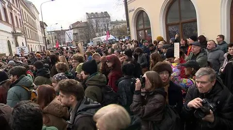 Protest na Kazimierzu