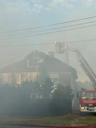Pożar w gminie Kórnik