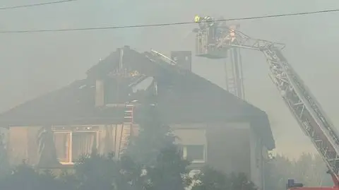 Pożar w gminie Kórnik