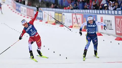 Decydowały centymetry. Thriller w biegu łączonym