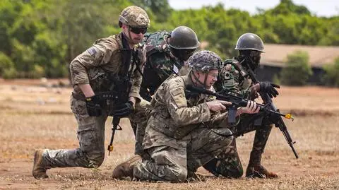 Amerykańscy żołnierze w Afryce