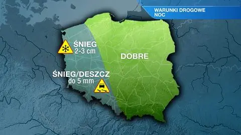 Warunki drogowe w nocy