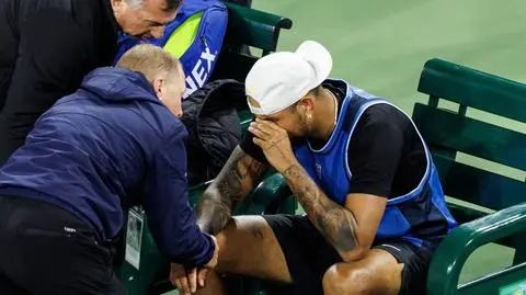 Wzruszające obrazki w Indian Wells. Twardziel zalał się łzami