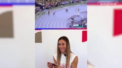 "Puszczam, pierwszy raz". Kaczmarek ogląda swój bieg po medal
