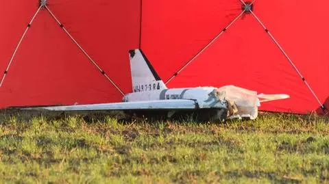 Dron, który spadł w Czosnówce
