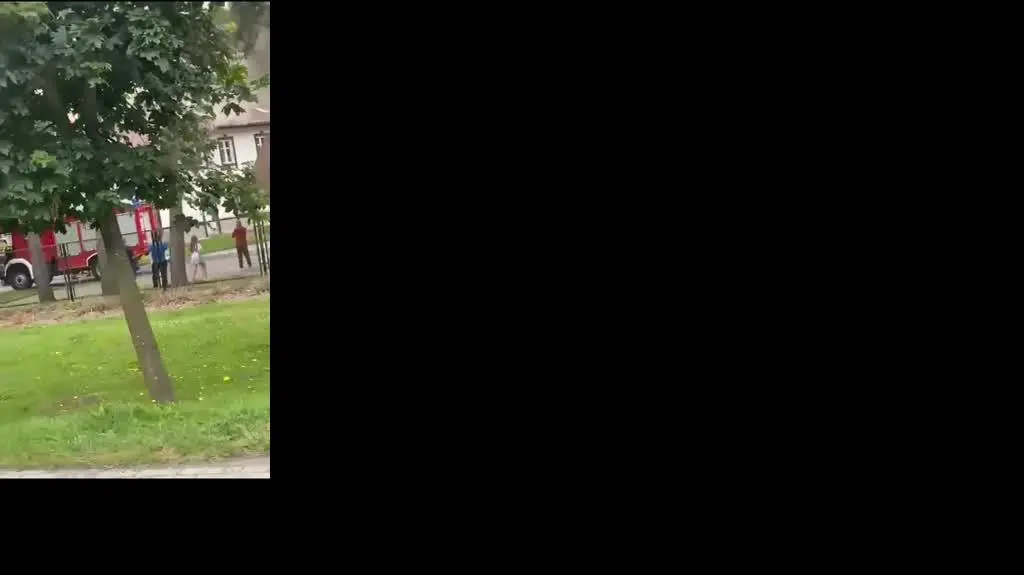 Pożar hotelu w Wiśle