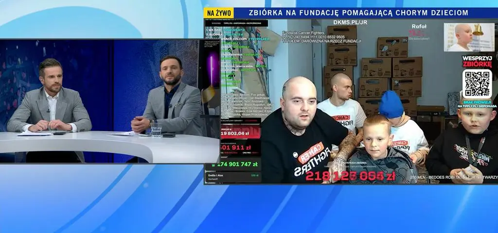 Zbiórka Łatwogang trwa. W TVN24 wydanie specjalne