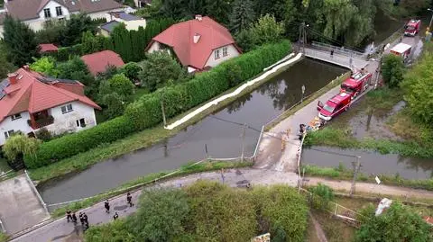 Potok Służewiecki jak rzeka. Zagrożonych było 30 domów