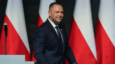 Karol Nawrocki w Wieluniu